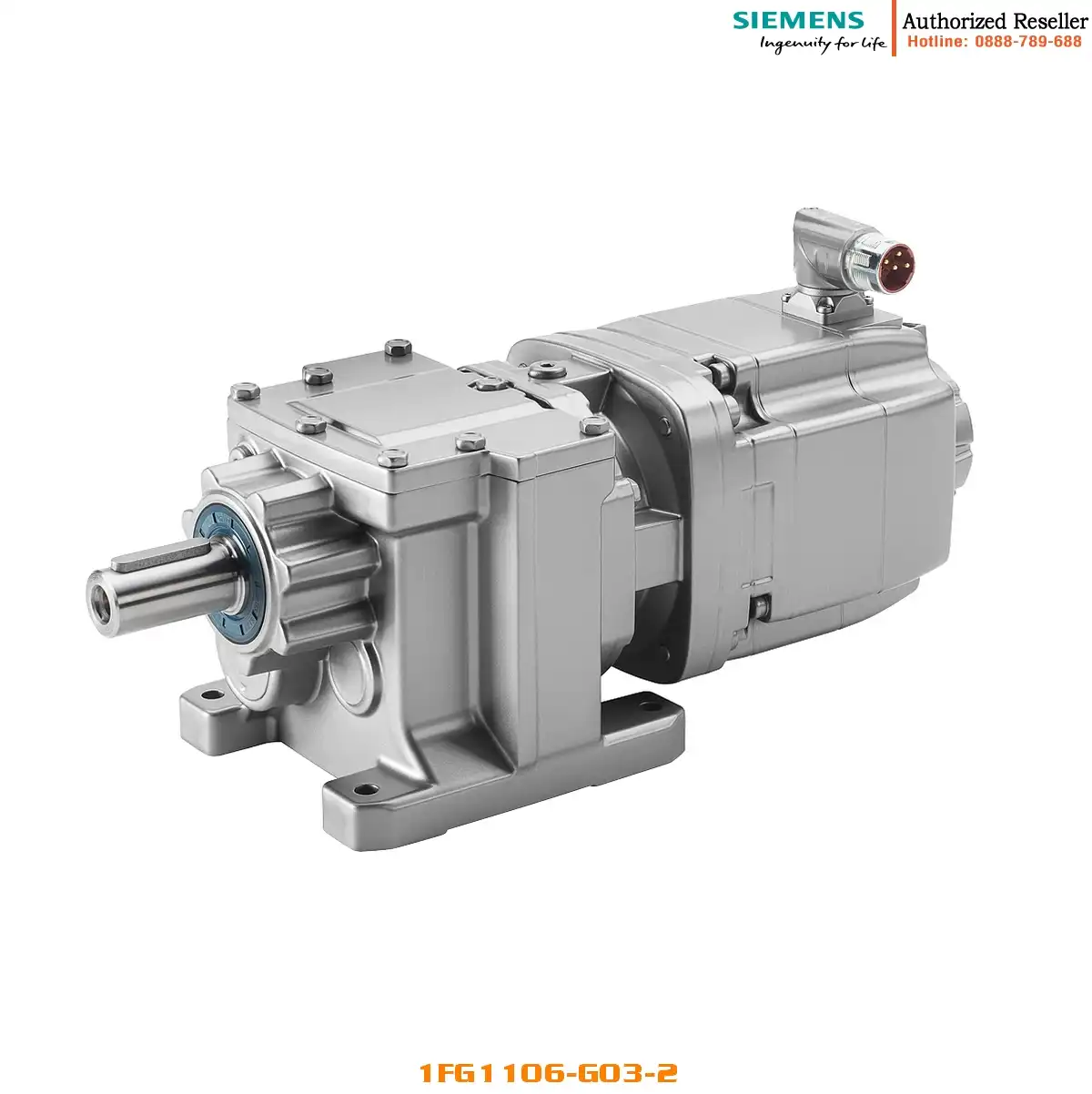 Động cơ servo đồng bộ 1FG1106-..G03-2... SIMOTICS S-1FG1, 600V, 55Nm, 3.05kW