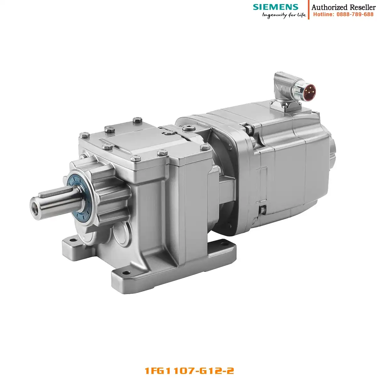 Động cơ servo đồng bộ 1FG1107-..G12-2... SIMOTICS S-1FG1, 80Nm, 3.75kW