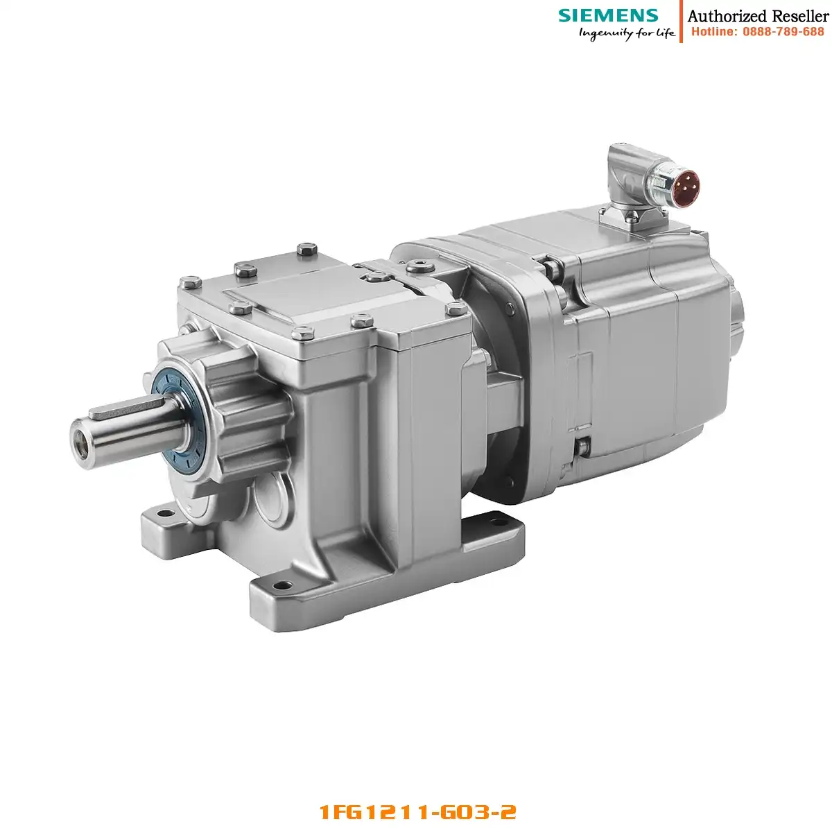 Động cơ servo đồng bộ SIMOTICS S-1FG1 1FG1211-..G03-2, 55Nm, 3.05kW