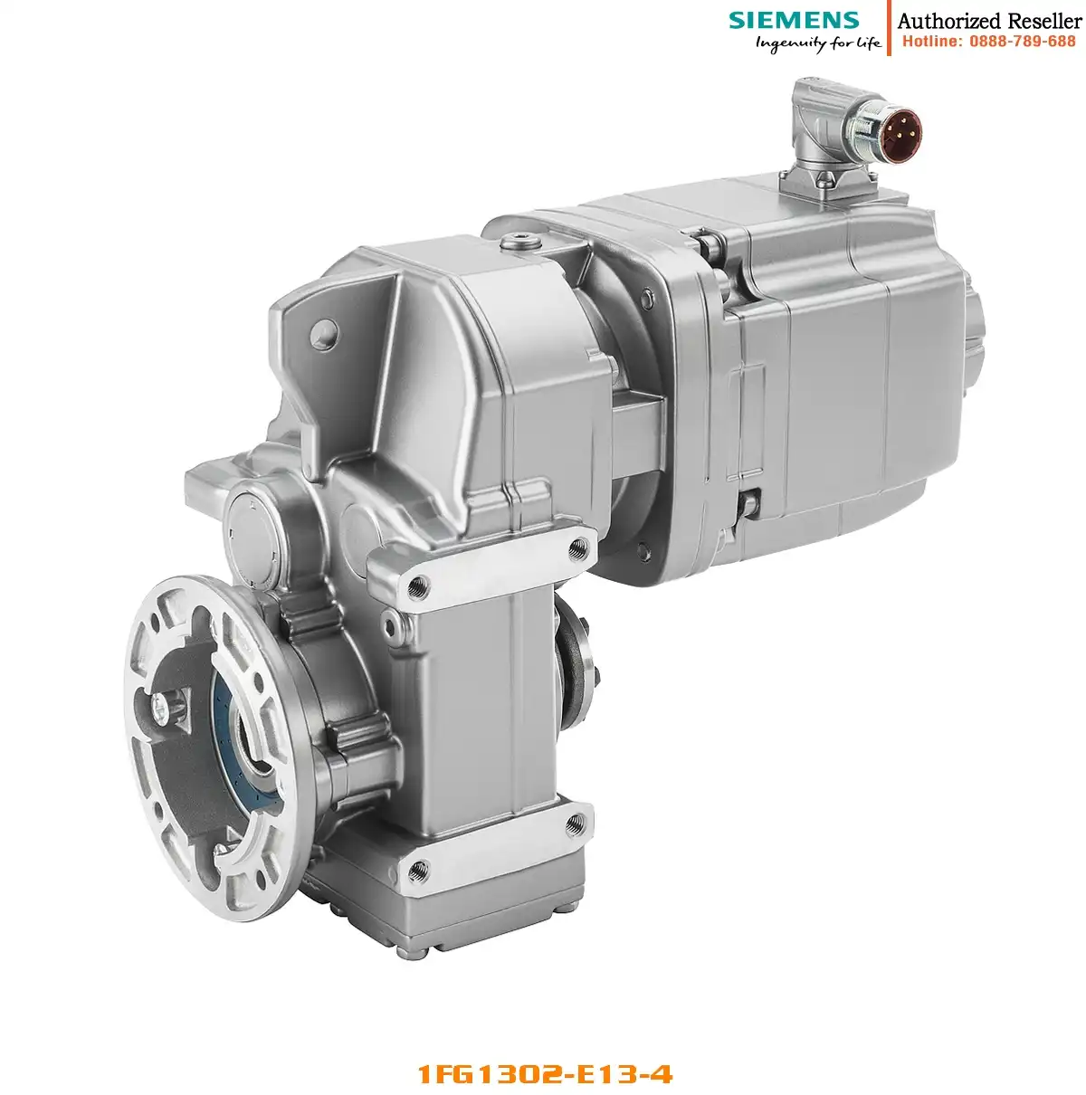 Động Cơ Servo SIMOTICS S-1FG1 1FG1302-..E13-4... 17.3 Nm, 1.45 kW, Hộp Giảm Tốc FZ39