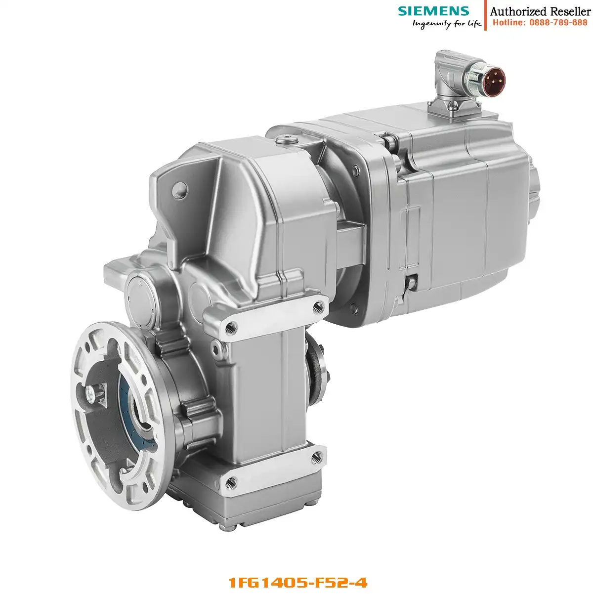 Động cơ servo đồng bộ 1FG1405-..F52-4... SIMOTICS S-1FG1, Mmax=65Nm, Pn=3.10kW