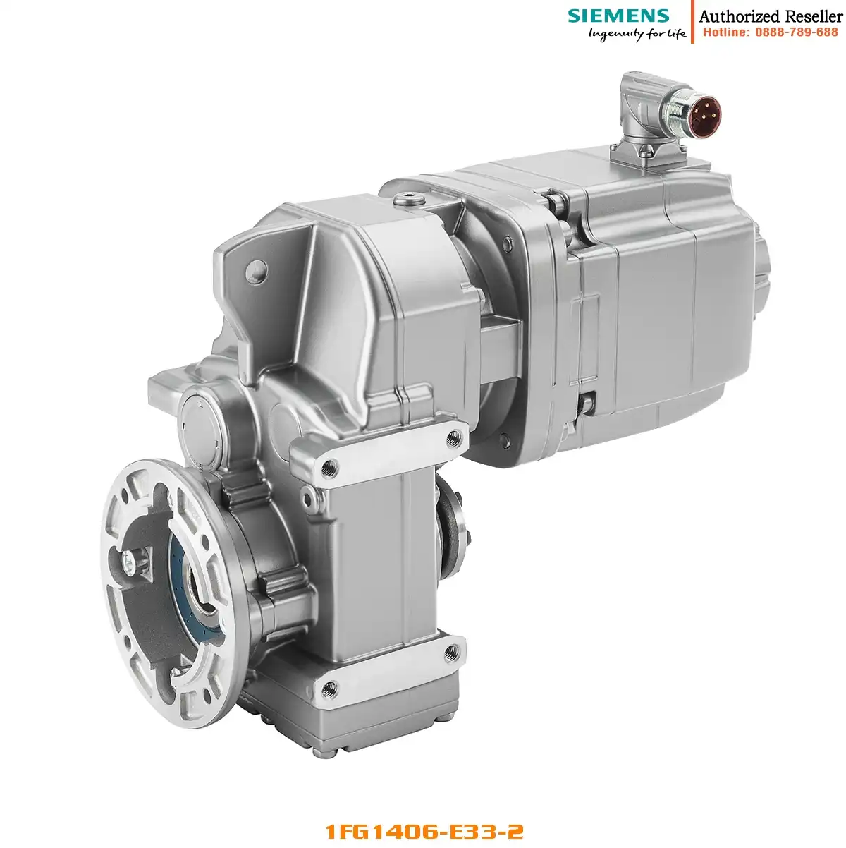 Động Cơ Servo SIMOTICS S-1FG1 1FG1406-..E33-2, Mô Men 35 Nm, Công Suất 2.10 kW