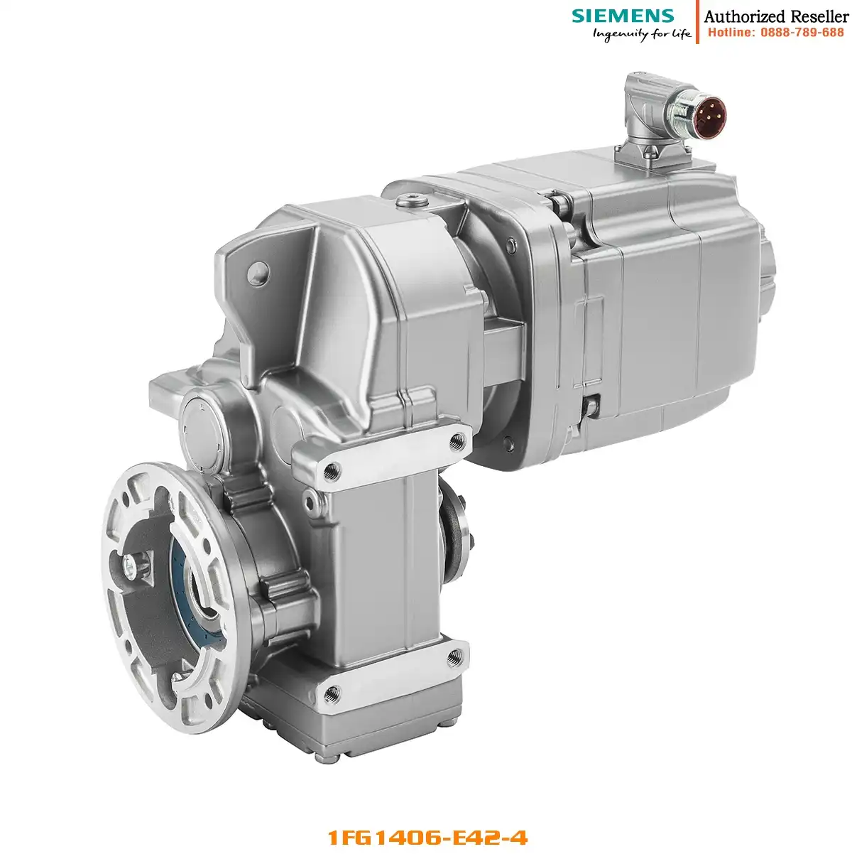 Động cơ servo đồng bộ 1FG1406-..E42-4... SIMOTICS S-1FG1, Mô men 32Nm, 1.84kW