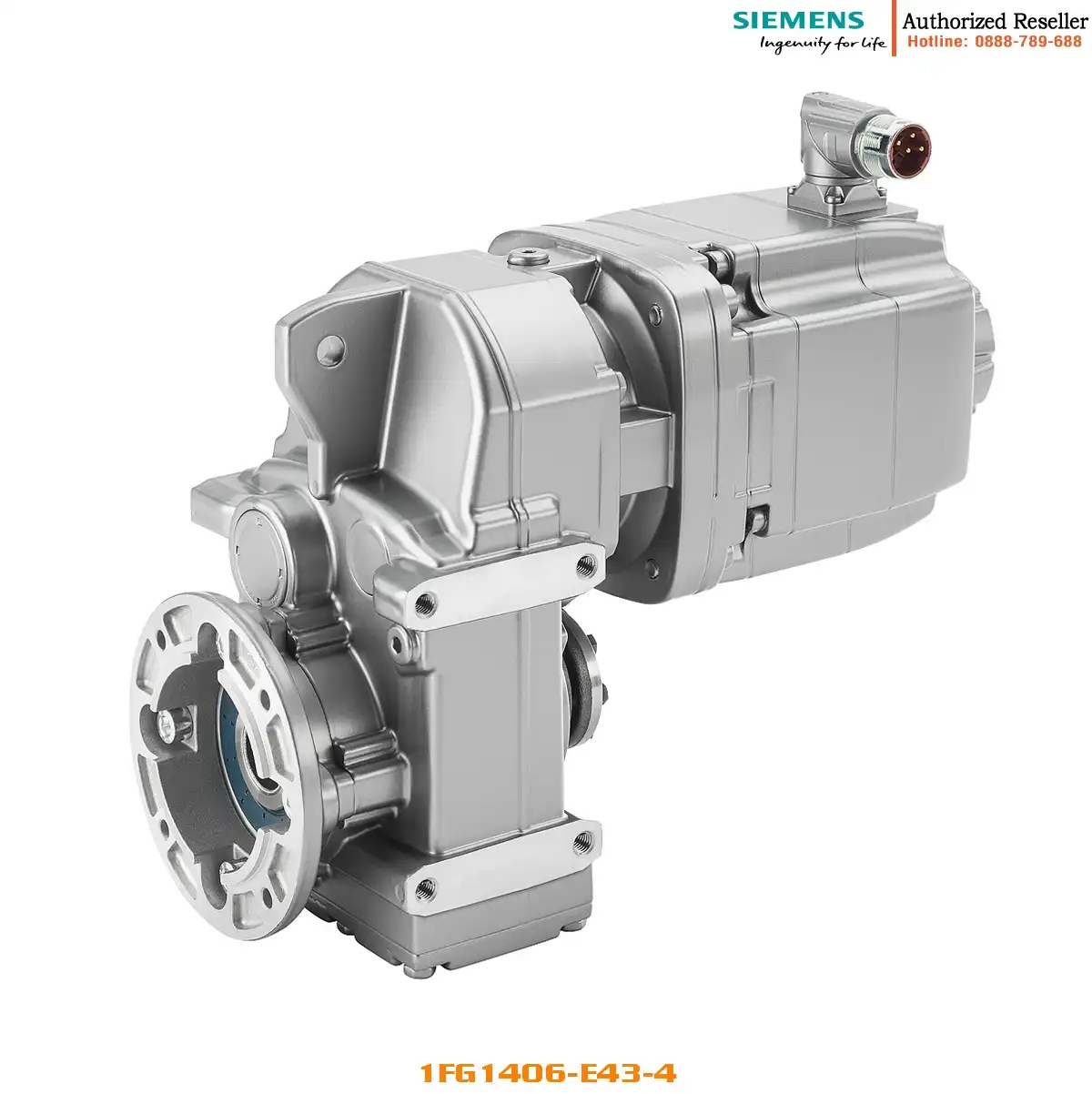 Động Cơ Servo SIMOTICS S-1FG1 1FG1406-..E43-4... 32Nm, 2.35kW, Hộp Giảm Tốc FD89