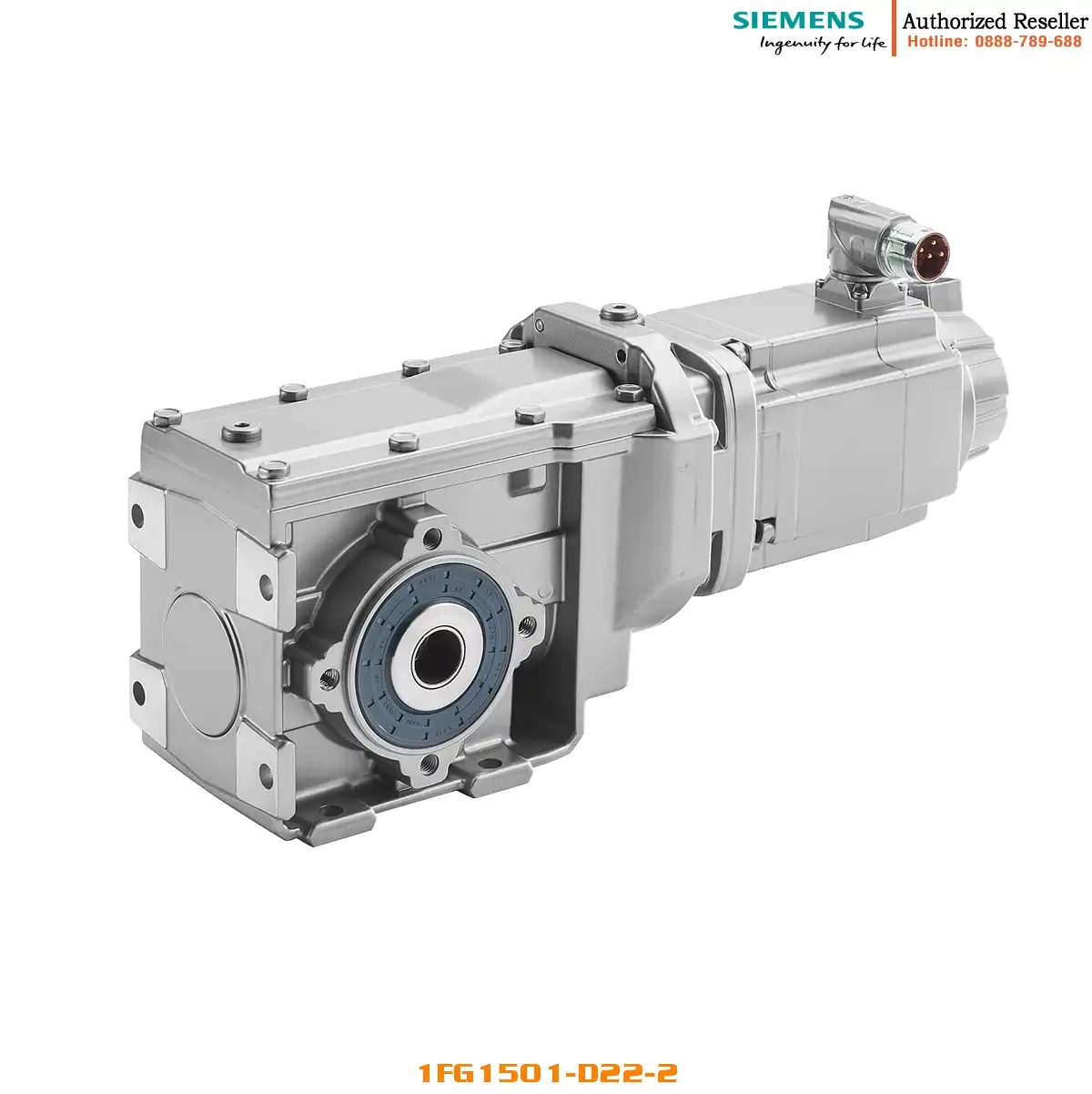 Động cơ servo đồng bộ 1FG1501-..D22-2... SIMOTICS S-1FG1, 10.5 Nm, 600V