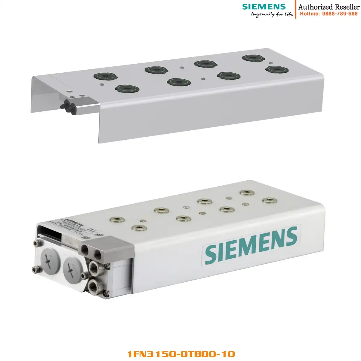 SIMOTICS L 1FN3150-0TB00-1..0 - Vỏ Bọc Phân Khúc Thứ Cấp Kích Thước 150, Tôn Lạnh 0.4mm