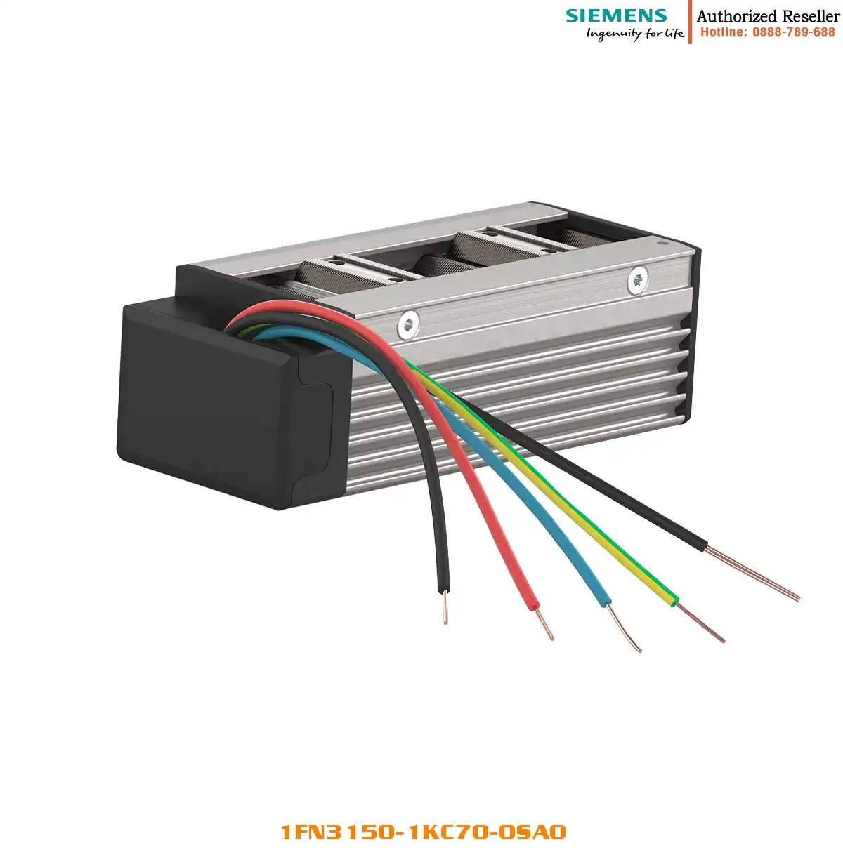 Động Cơ Đồng Bộ 3 Pha 1FN3150-1KC70-0SA0 - Công Suất Cao, Tản Nhiệt Tự Nhiên