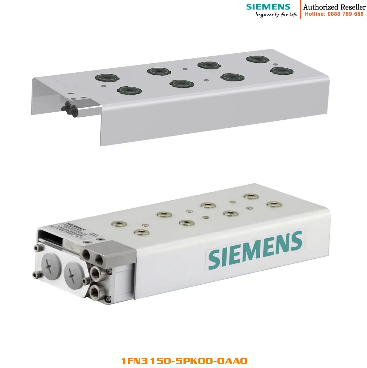 Động cơ đồng bộ 3 pha 1FN3150-5PK00-0AA0 và bộ làm mát SIMOTICS L cho hệ thống chính