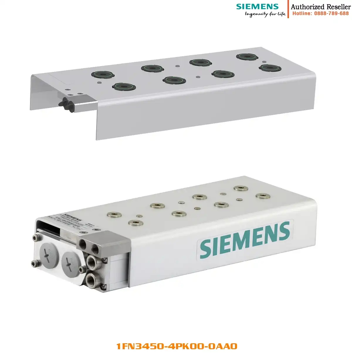 Động cơ đồng bộ 3 pha 1FN3450-4PK00-0AA0 và bộ làm mát SIMOTICS L cho hệ thống chính