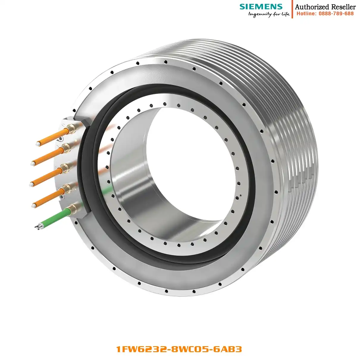 Động Cơ Đồng Bộ 3 Pha SIMOTICS T 1FW6232-8WC05-6AB3 - Mô Men 1490 Nm, Tốc Độ 943 rpm