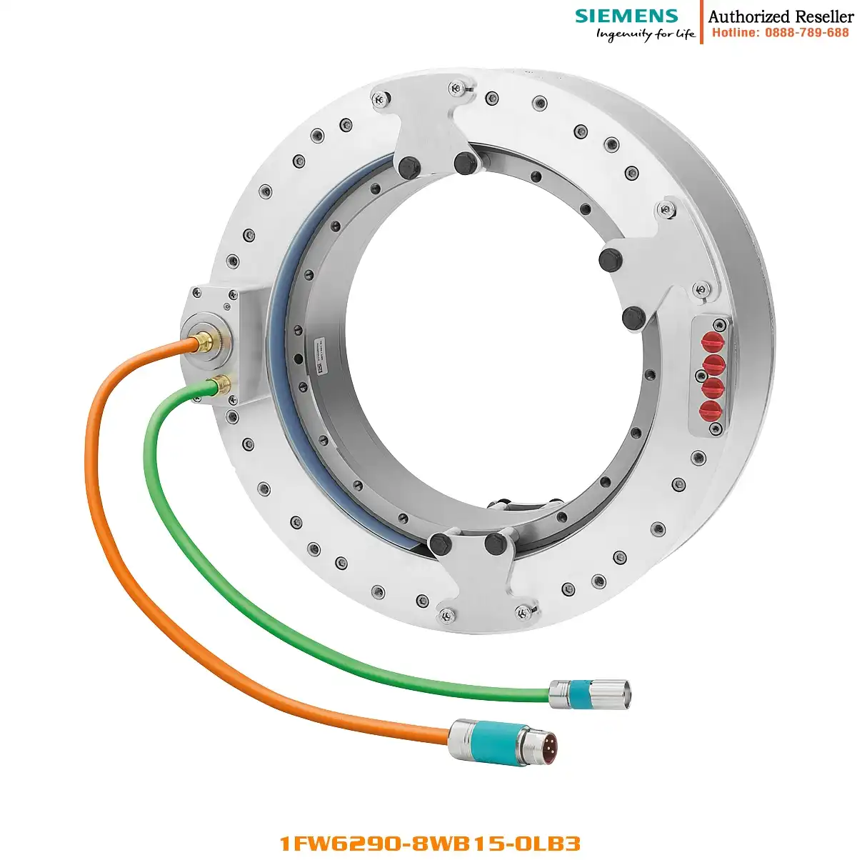 Động Cơ SIMOTICS T 1FW6290-8WB15-0LB3: Lực Mô Tơ 8570 Nm, Tốc Độ 89 r/min, Cảm Biến Nhiệt
