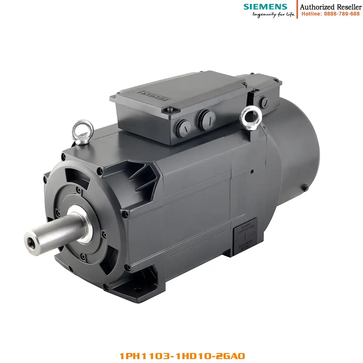 Động Cơ Chính 1PH1103-1HD10-2GA0 SINAMICS V70, 3.7 kW, 1000 rpm, IP54, Encoder 20 bit