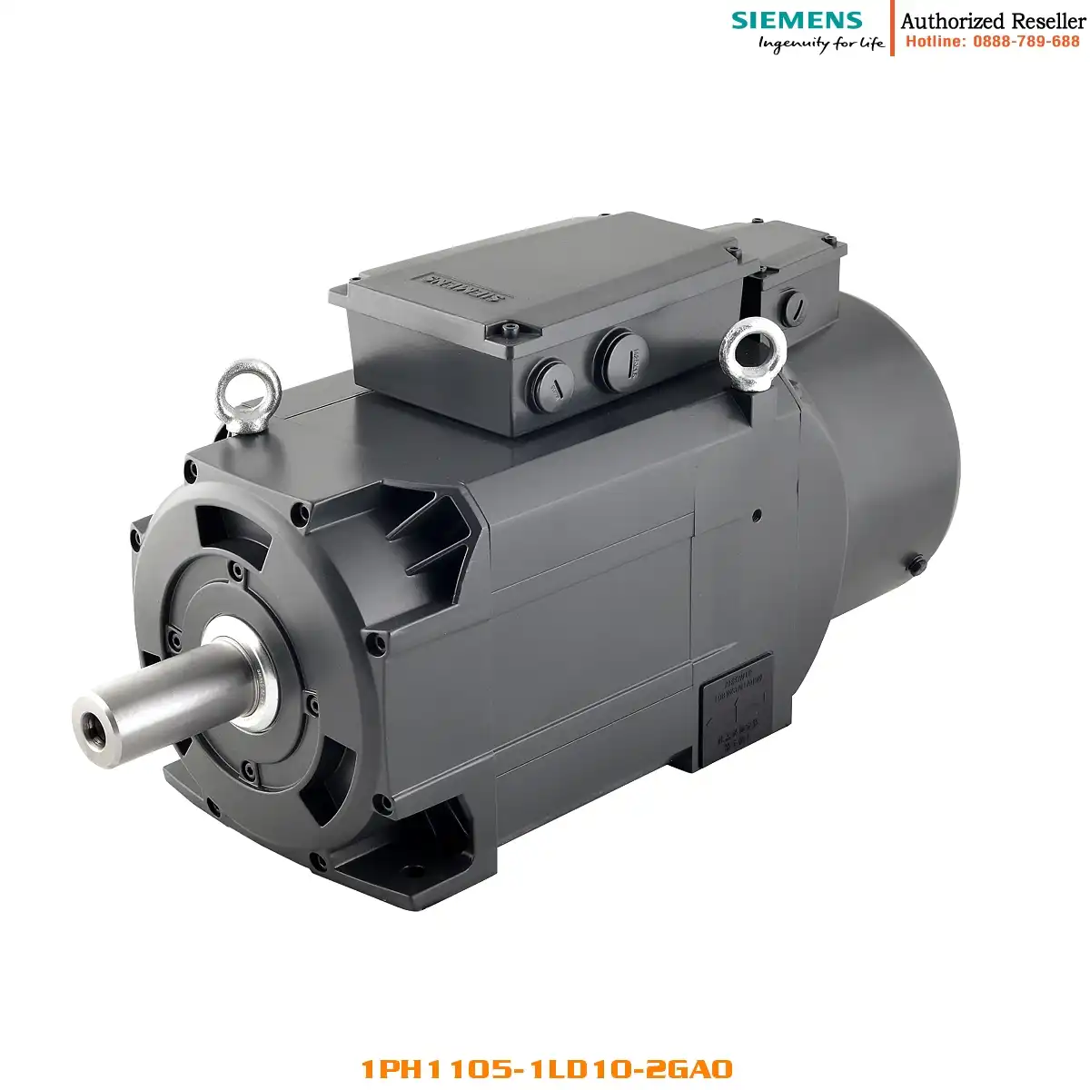 Động Cơ Chính 1PH1105-1LD10-2GA0 SINAMICS V70, 5.5 kW, 1000 rpm, IP54, Encoder TTL 2500