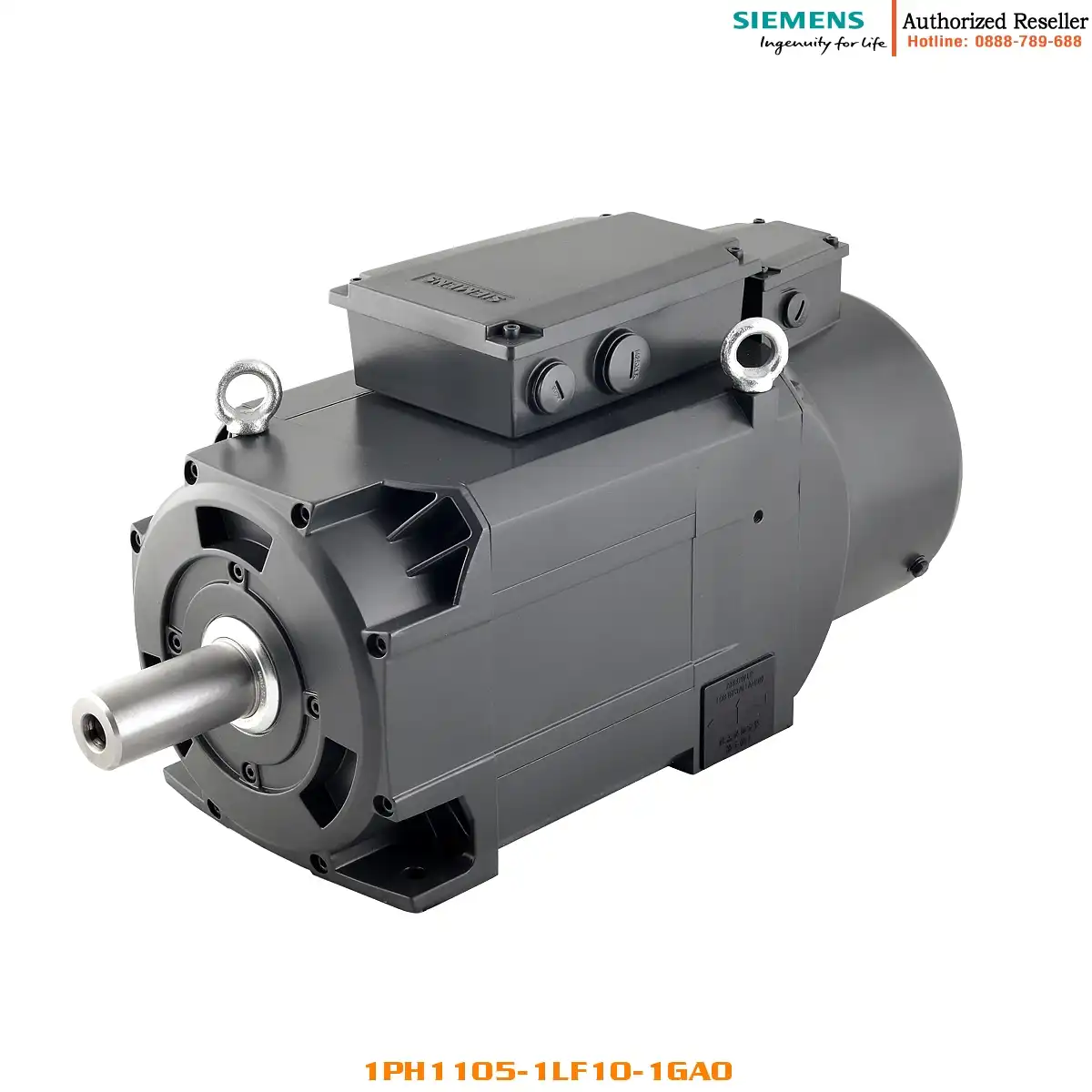 Động Cơ Chính 1PH1105-1LF10-1GA0 SINAMICS V70, 7.5kW, 1500rpm, IP54, Encoder TTL 2500