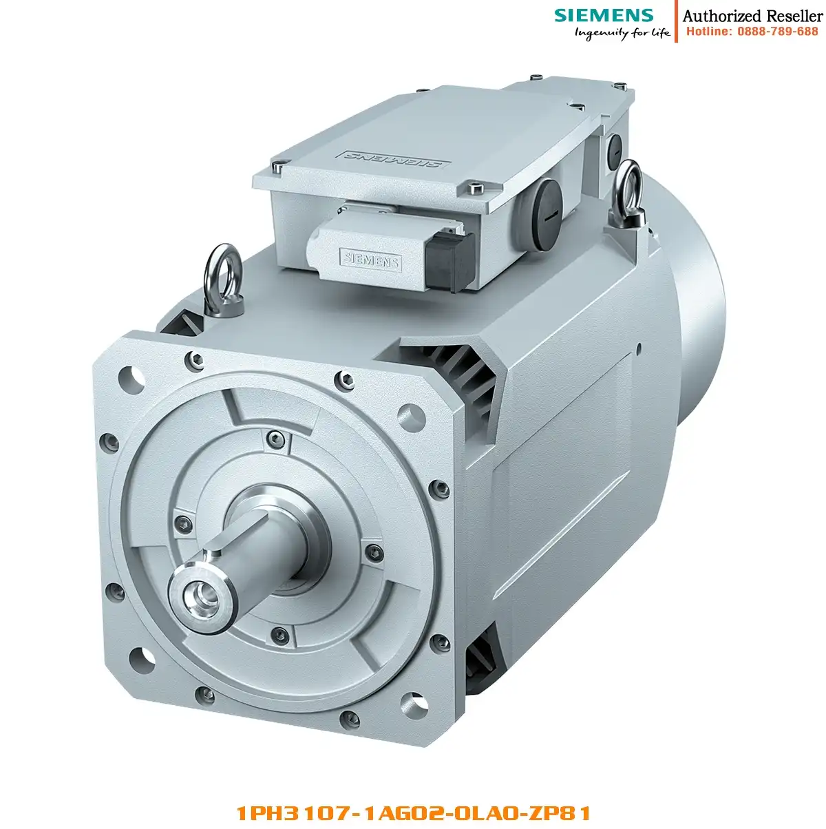 Động cơ chính SINAMICS S120 11kW 2000rpm 1PH3107-1AG02-0LA0-ZP81, IP55, Vận tốc cao