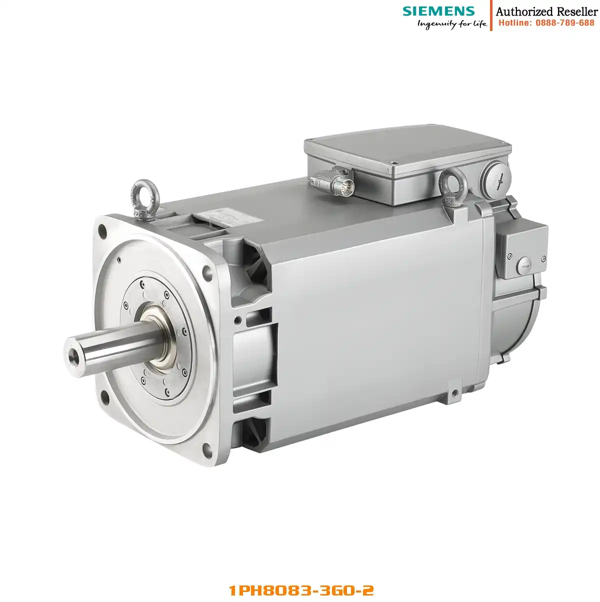 Động Cơ Điện SIMOTICS M 3.7kW 2000 r/min 1PH8083-3.G0.-...2 - Bảo Vệ IP55, Quạt Tản Nhiệt