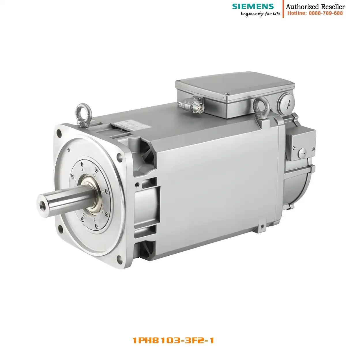 Động Cơ Điện SIMOTICS M 1PH8103-3.F2.-...1, 7.1kW, 1500 r/min, Bảo Vệ IP55, Làm Mát Nước