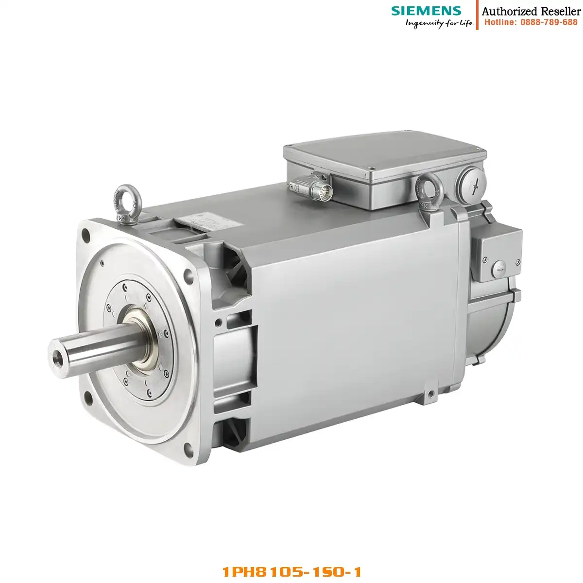 Động Cơ Điện SIMOTICS M 10kW 2000RPM 1PH8105-1.S0 - Động Cơ Asynchronous IP55, Quạt Tản Nhiệt