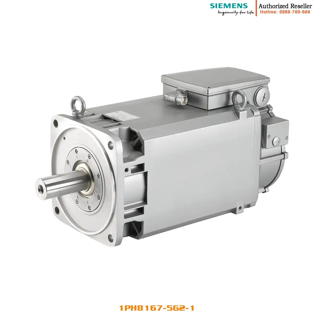 Động Cơ SIMOTICS M 1PH8167-5.G2.-...1, Hiệu Suất IE4, 84-114 kW, Bảo Vệ IP65, Làm Mát Nước