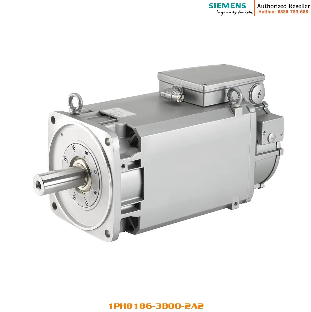 Động Cơ Điện SIMOTICS M 21.3kW 400 r/min 1PH8186-3.B00-2A.2 - Bảo Vệ IP55, Quạt Tản Nhiệt