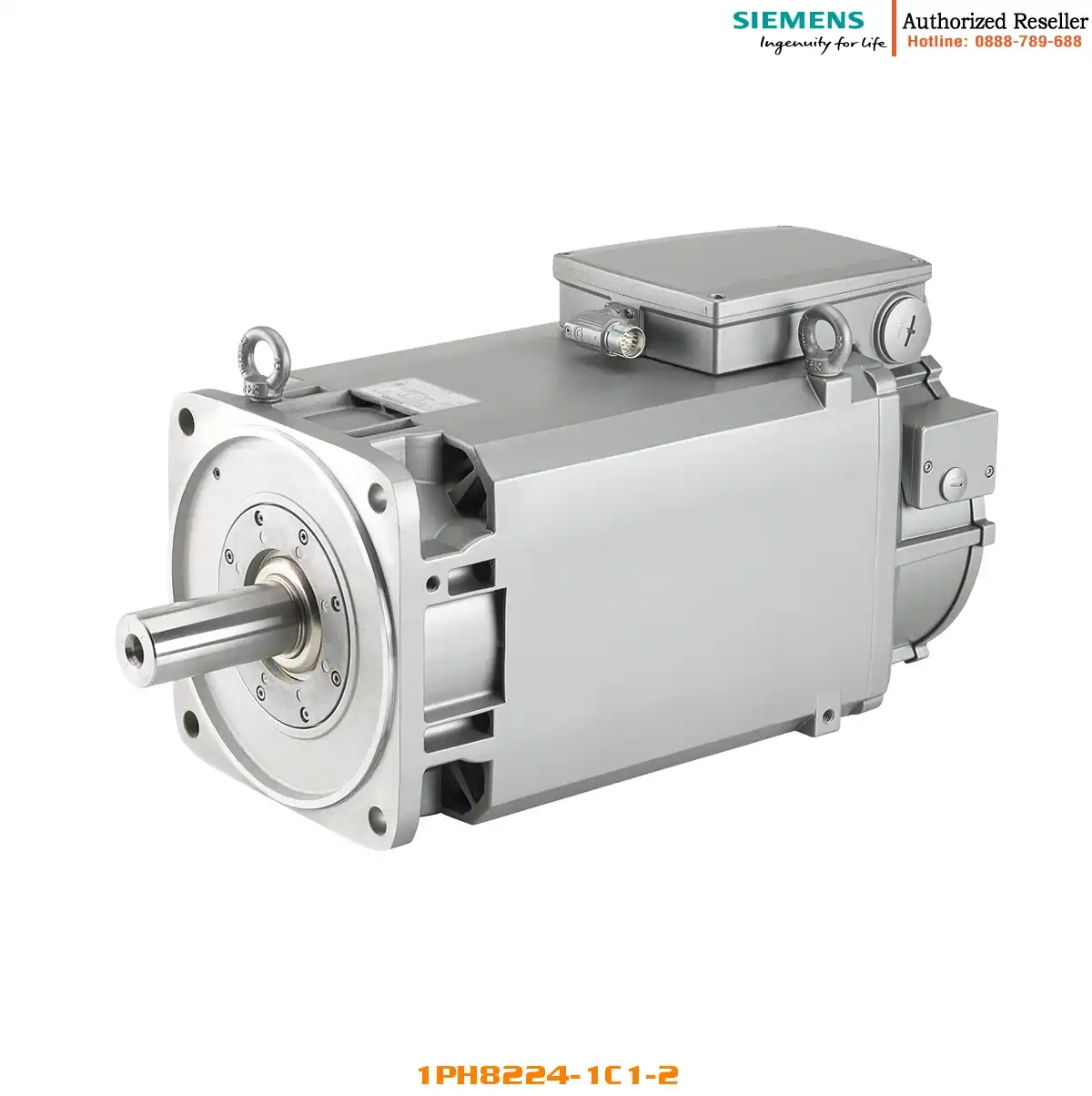 Động cơ không đồng bộ SIMOTICS M 55kW 700 r/min 1PH8224-1.C1 - Bảo vệ IP55, Quạt cưỡng bức