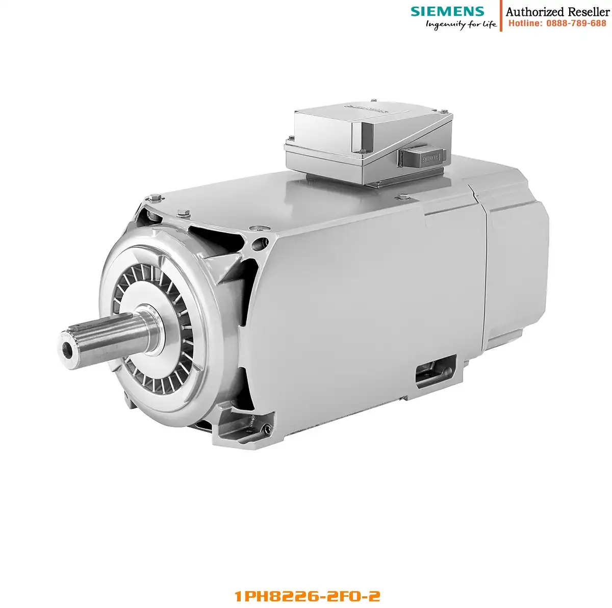 Động Cơ Đồng Bộ SIMOTICS M 1500 r/min 134 kW 1PH8226-2.F0.-...2 - Bảo Vệ IP55, Quạt Tản Nhiệt